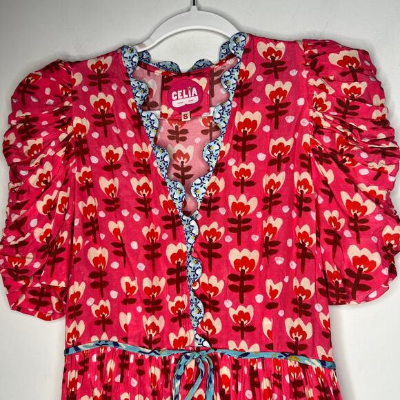 Celia B Paradise Mini Dress Size Small - Picture 5 of 8